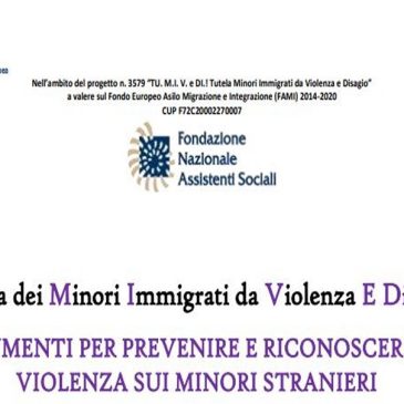 TU.M.I,V.eDI: il progetto arriva a Firenze. Workshop per assistenti sociali e non solo