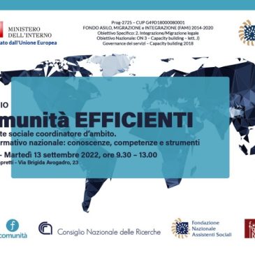 Il progetto Co-Efficienti verso la conclusione. Ci vediamo a Brescia il 13 settembre