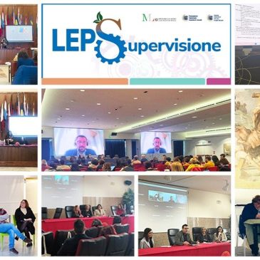 LEPS SUPERVISIONE. Dopo gli otto seminari territoriali, gli impegni per il 2023