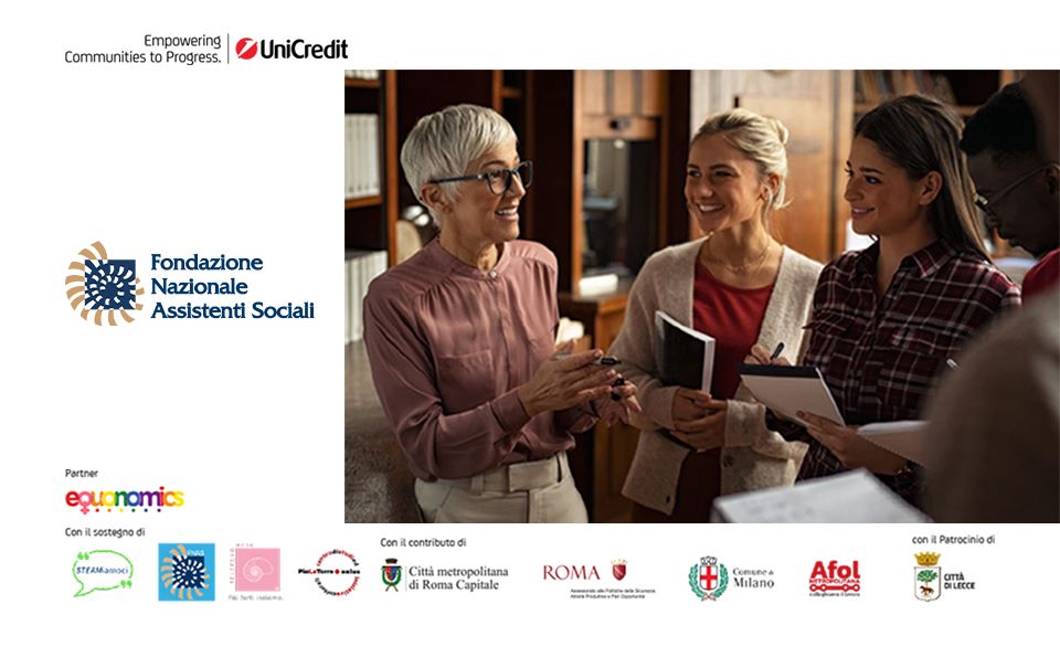 Prevenire la violenza economica, favorire l’inclusione femminile: Fnas sostiene il progetto Unicredit