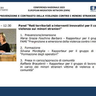 Violenza sui minori stranieri. Fnas alla conferenza nazionale EMN