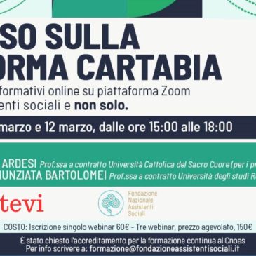 RIFORMA CARTABIA: una settimana al primo modulo, iscrivetevi!