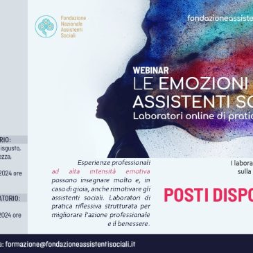 LABORATORI SULLE EMOZIONI: ISCRIVETEVI!