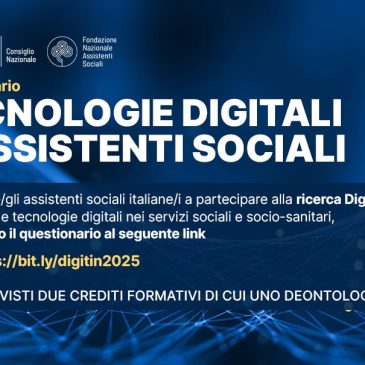 IL DIGITALE NEI SERVIZI SOCIALI: al via il questionario, partecipate!