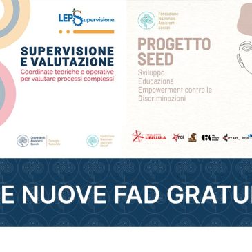 SUPERVISIONE E PROGETTO SEED: i webinar sono FaD gratuite