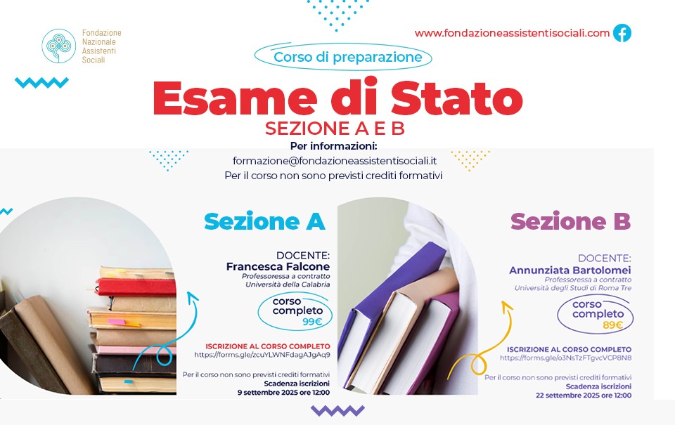 Esame di Stato: a settembre due percorsi formativi FNAS