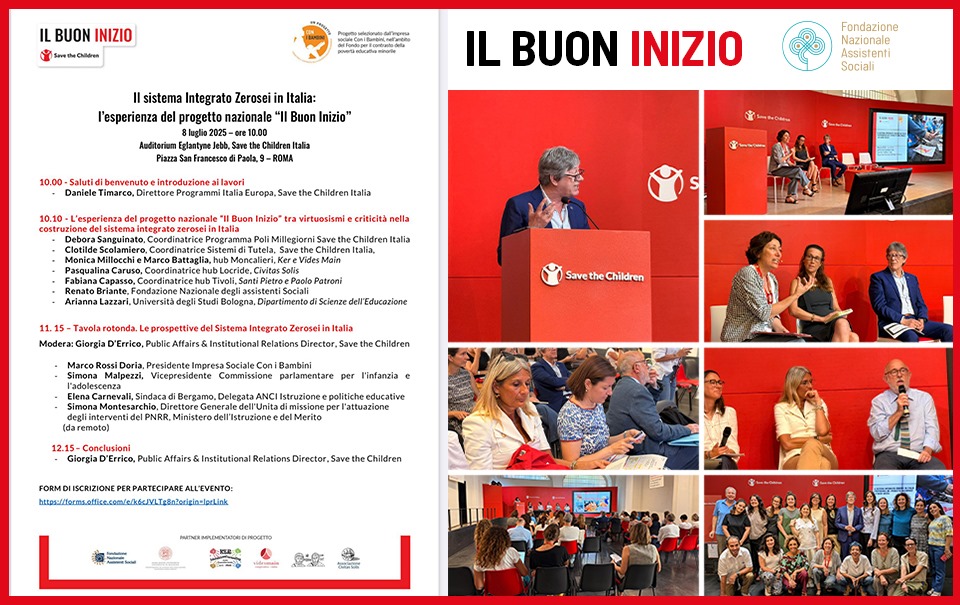 IL BUON INIZIO: “Progetto concluso, la formazione continua”