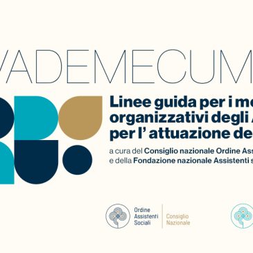 MODELLI ORGANIZZATIVI ATS: ecco il vademecum Cnoas-Fnas