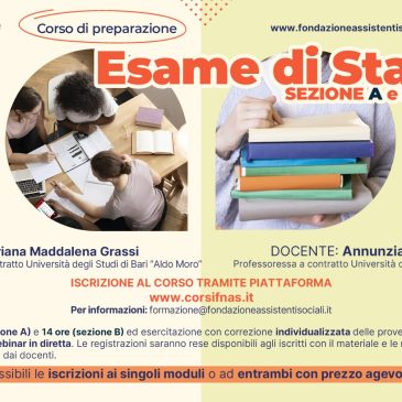 ESAME DI STATO: B il 22 settembre, A 1 ottobre. Iscrivetevi