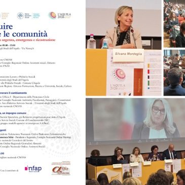 FNAS A L’AQUILA. Saluto e percorso culturale: “Il futuro si costruisce oggi”